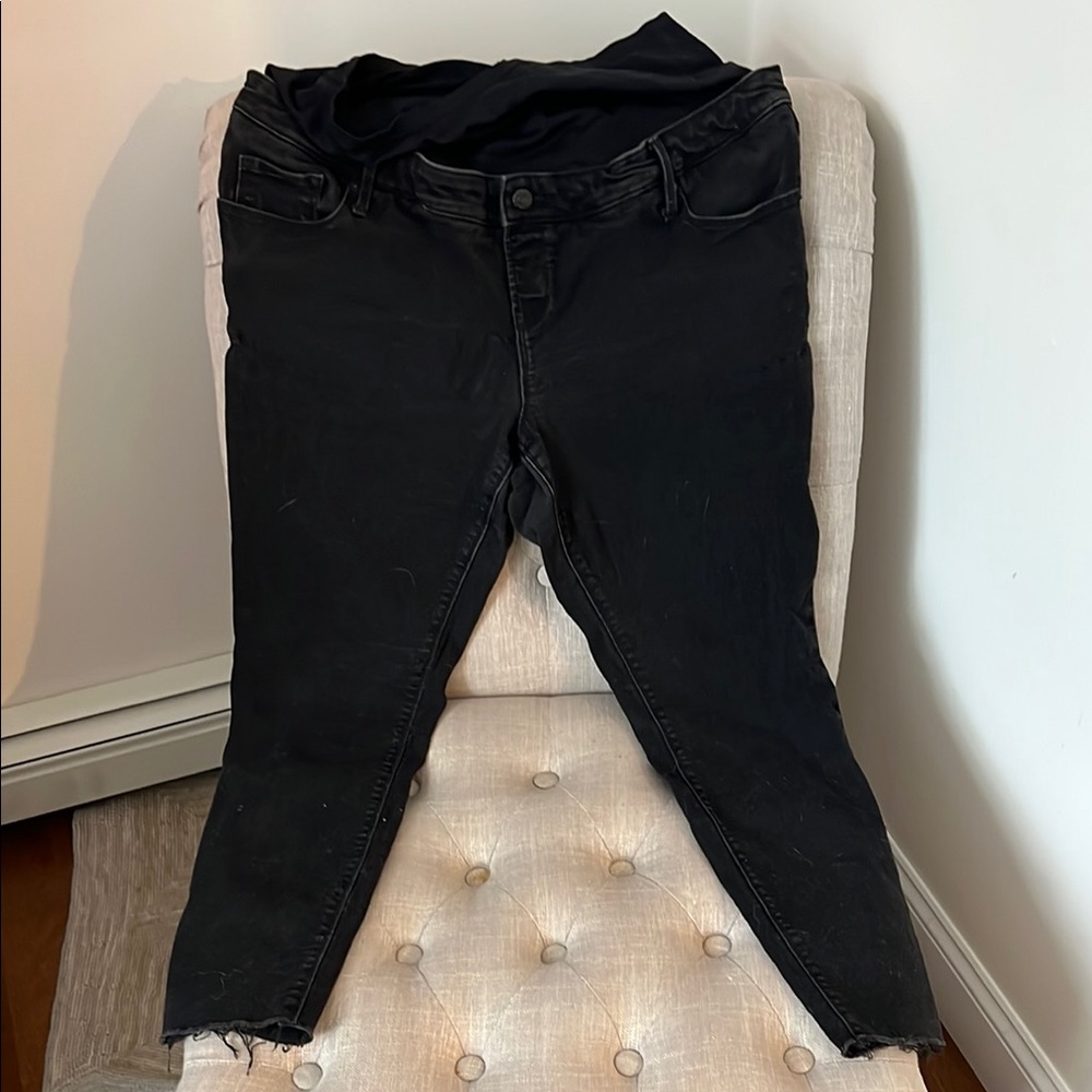 Old Navy Maternity Black Jeans